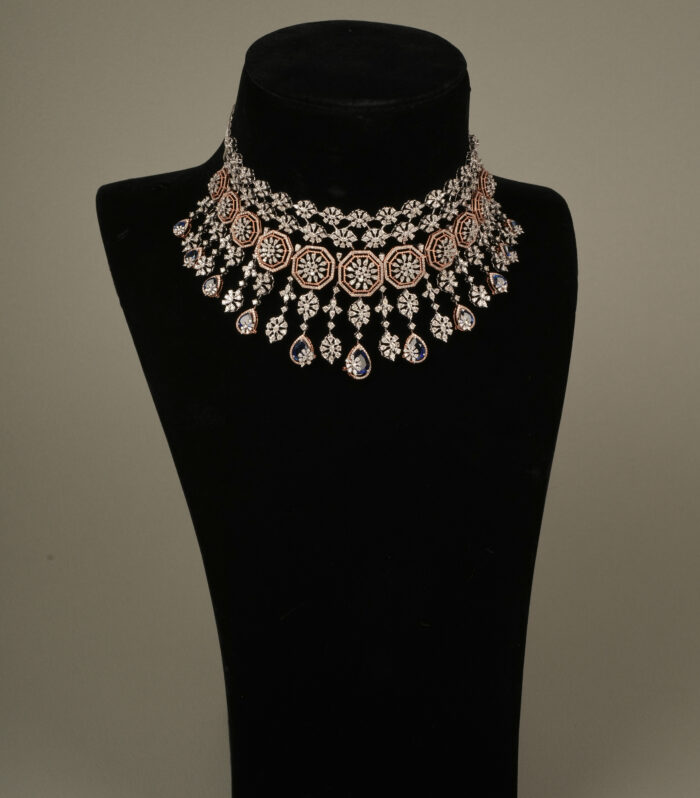 Oval Radiance Choker Set