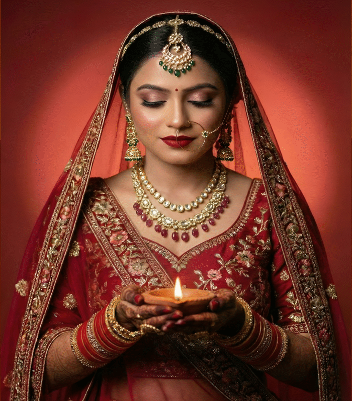 Heirloom Gold Elegance Bridal Set